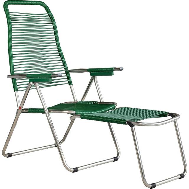 Spaghetti Sunbed, Matte Green