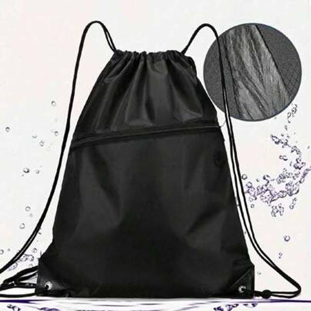 SHEIN Large Waterproof Drawstring Backpack With Wet/Dry Separation - Lightweight Waterproof Drawstring Backpack - & Quick-Dry, Versatile Waterproof Daypack,