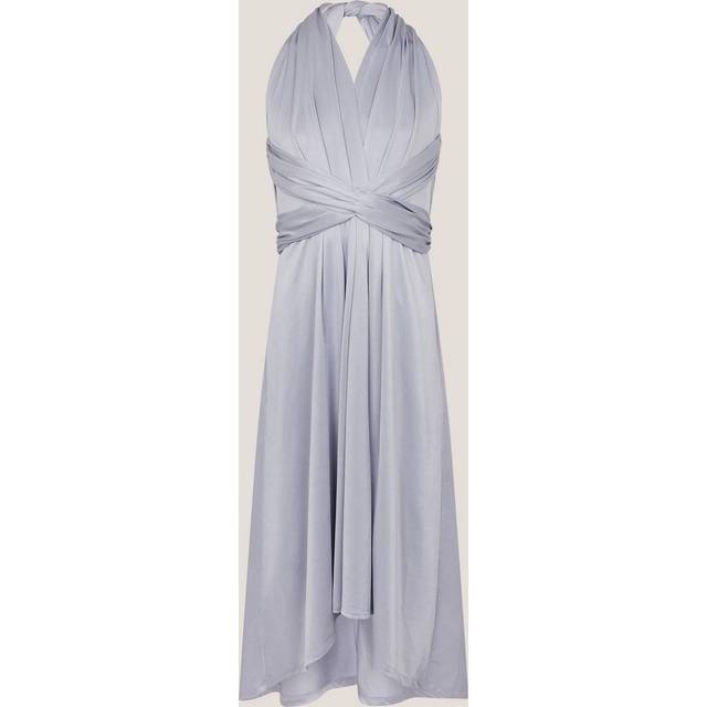 Monsoon Monsoon Blue Tia Twist Prom Dress