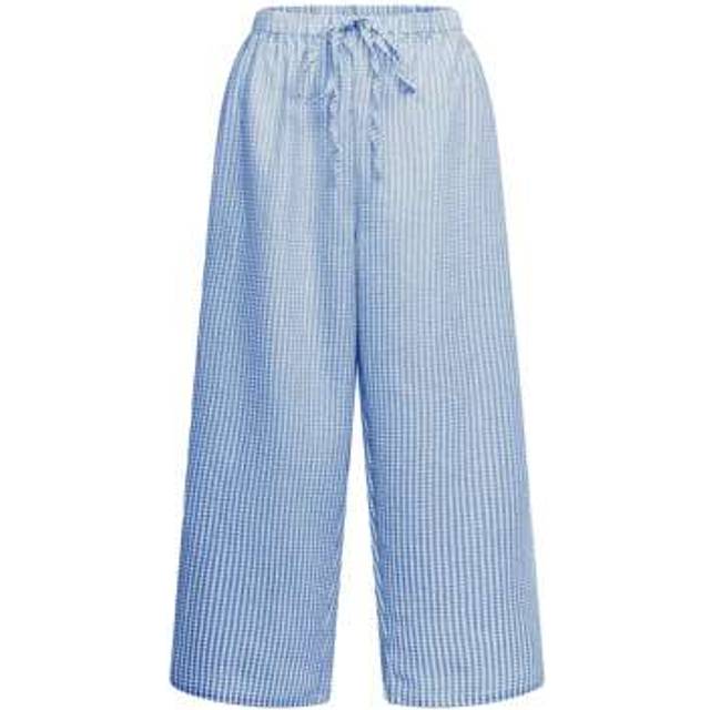 SHEIN Festival Rave | Plus Size Plaid Pants, Bohemian Beach Vacation Wide Leg Trousers, Women&#39;s Autumn 2025 Casual Chic Wardrobe Essentials - Music Ibiza &