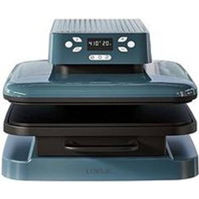 Loklik Auto Heat Press Machine - Denim Blue