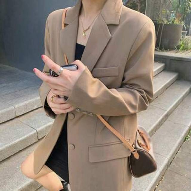SHEIN Women Casual Loose Jacket, Spring Autumn