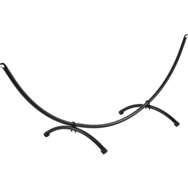 [casa.pro] hängmatta rack - ram - stativ - metall - 290 x 90 x 100 cm
