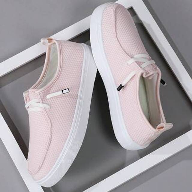 SHEIN 2025 Men&#39;s Casual Comfortable Fashion Sneakers - Breathable, High Street Sneakers With Elastic Band, Mesh, Suitable For All Seasons, Round Toe, Fabric