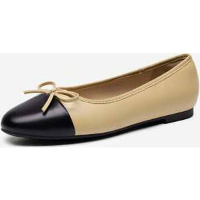 SHEIN Women&#39;s Flats, Round Toe Ballet Flats, Comfortable Slip-On Dressy Casual Business Work Office Ballerina Flat Dress Shoes