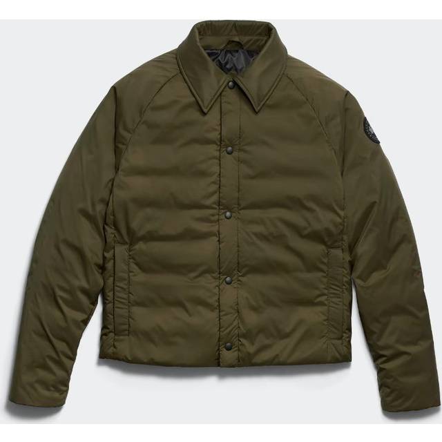 Canada Goose Lodge Coach Jacket Black Label (Men, Military Green, XL) (XL)