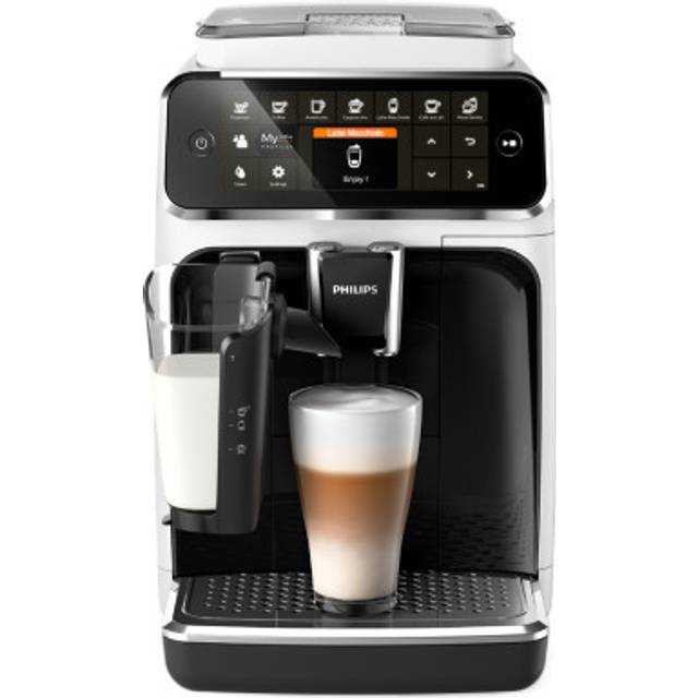 Philips 4300 LatteGo EP4343/51 Bean to Cup Coffee Machine – White