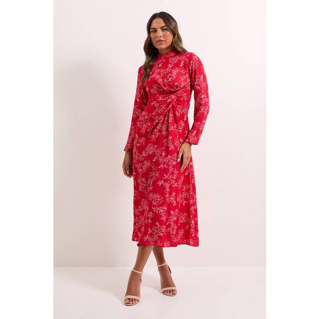 Dorothy Perkins Floral Fit & Flare Dress Womens Daywear Dresses