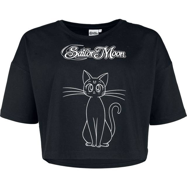 Sailor Moon - Anime T-Shirt - Luna - S to 3XL - for Women - black - EMP Exclusive Merchandise!