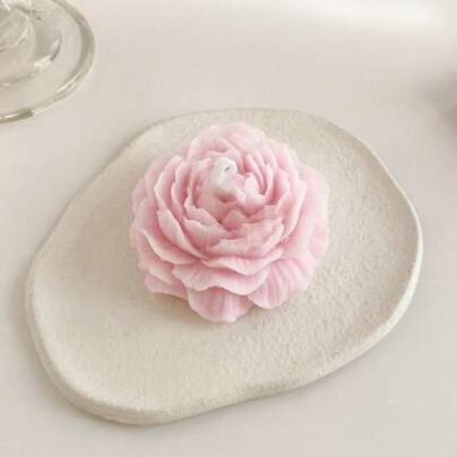 SHEIN 1pc Flower Shaped Scented Candle, Creative Birthday Gift, DIY Decorative Candle Holder Gifts Graduation