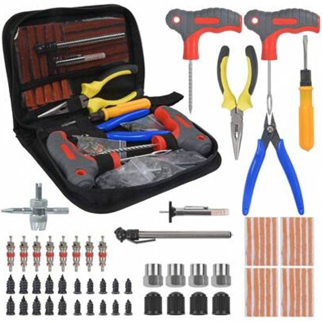 SHEIN TYRE PUNCTURE REPAIR TOOL KIT MOTORCYCLE CAR VAN EMERGENCY TUBELESS TIRE PLUG