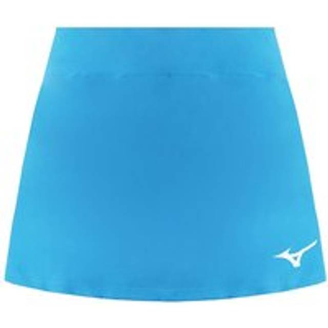 Flex Logo Stretch Waist Blue Tennis Skort - M