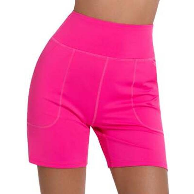 SHEIN Plus Size Women&#39;s 6&#39;&#39; Athletic Long Shorts With 4 Pockets High Waisted Bermuda Shorts For Women Walking Running Casual