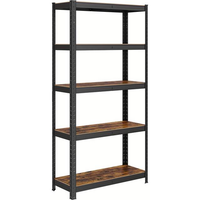 TEMU Shelving Unit, 30 X 75 X 150 Cm, 650 Kg Load Capacity (130 Kg Per Shelf), Industrial, Adjustable Storage Shelves, For Living Room, Kitchen, Garage