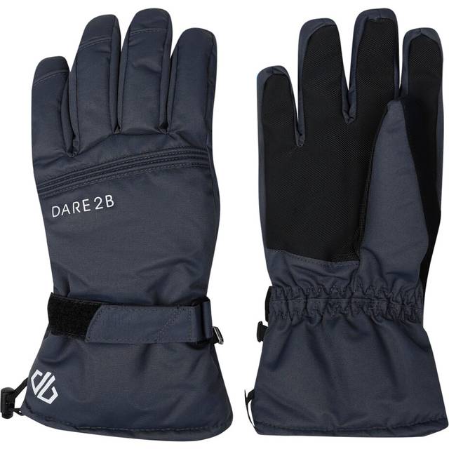 Dare 2B Mens Worthy Ski Gloves - Ebony Grey - xl