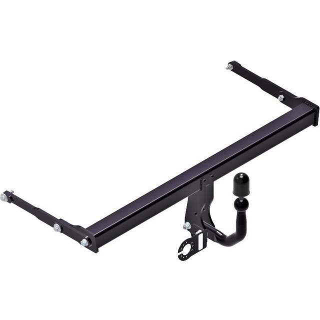 Swan neck for tow bar