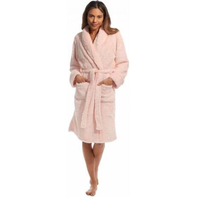 (L-XL, Pink) Pretty Woman Womens/Ladies Lambi Dressing Gown