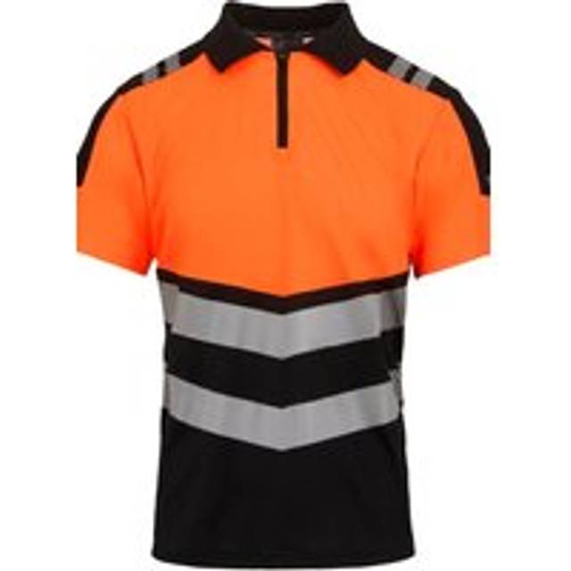 Hi-Vis X-PRO Polo Shirt - Orange - 4XL
