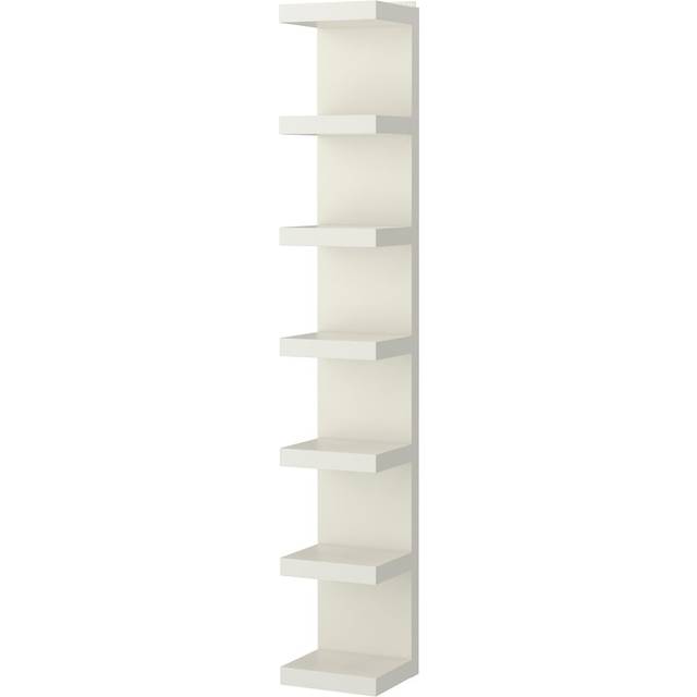 LACK Wall shelf unit, white, 30x190 cm