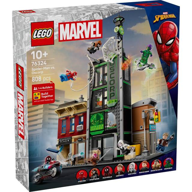 LEGO Super Heroes 76324 Spider-Man mot Oscorp
