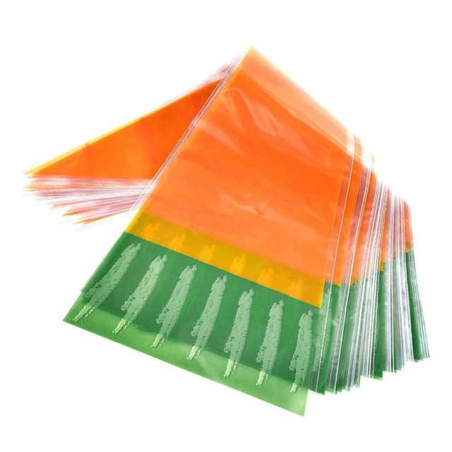 Easter Christmas Carrot Patterned Cone Shaped Treat Bags