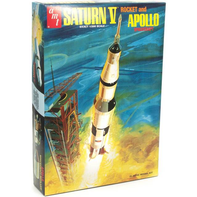AMT Saturn V Rocket - 1:200 Scale Model Kit