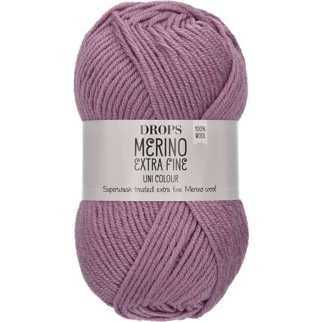 Drops Merino Extra Fine Garn Unicolor 36 Ametist