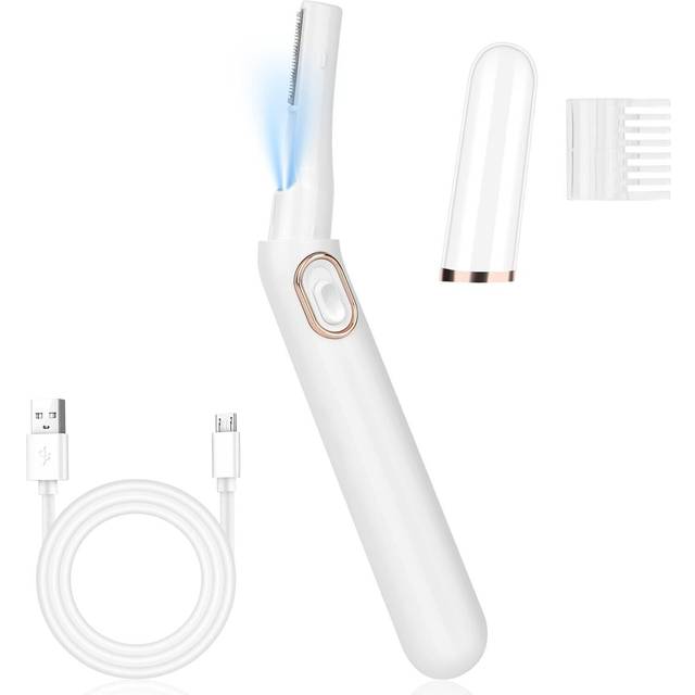 Eyebrow trimmer for women, electric painless hair remover, usb rechargeable eyeb