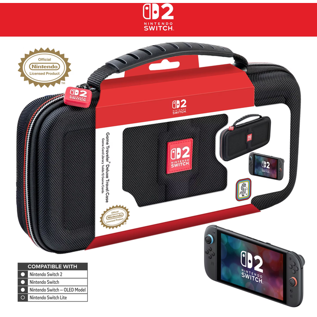 Nintendo Switch 2 Deluxe Travel Case Svart