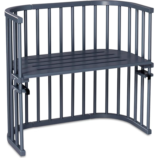 babybay Beistellbett Extrasäng, Grå, 88 x 79x46 cm
