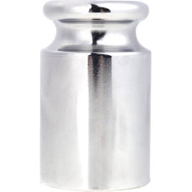 Weight 1000g Chrome Plating Calibration Gram Scale Weight for Digital Scale Balance Silvery White