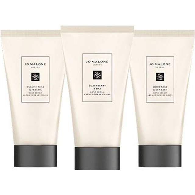 Hand Cream Trio Gift Set Collection Contains English Pear & Freesia, Blackberry Bay and Wood Sage Sea Salt, Size: 3x30ml - Jo Malone London