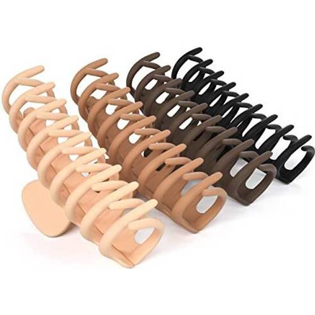 Framar Claw Clips x 4 Neutral