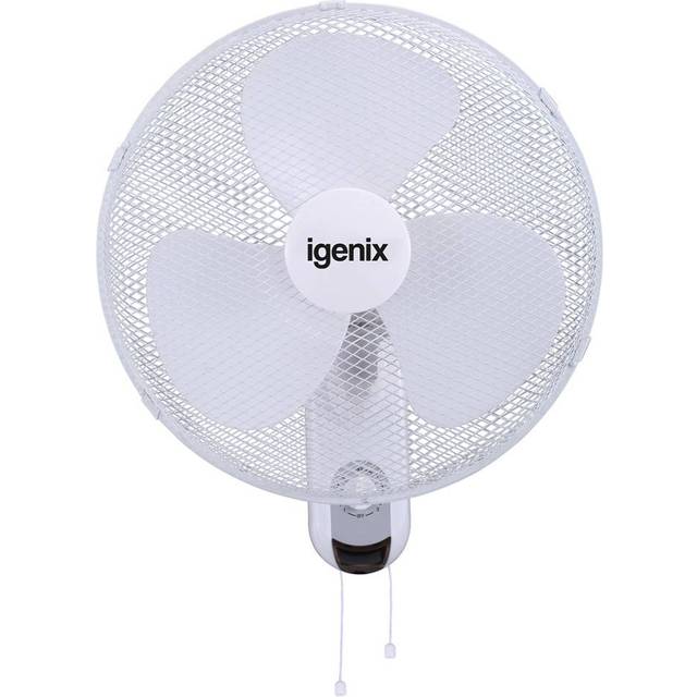 IGENIX DF1656 Wall Fan - White, White