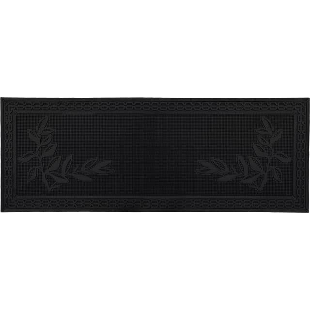 Foliage Scraper Rubber Pin Doormat, 45x120cm