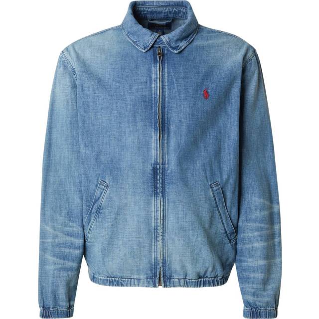 Polo Ralph Lauren Bayport Denim Bomber Jacket - S - Blue