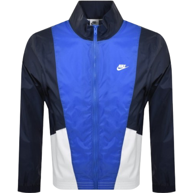 Nike Club Men's Woven Tracksuit - Blue - Nylon - L
