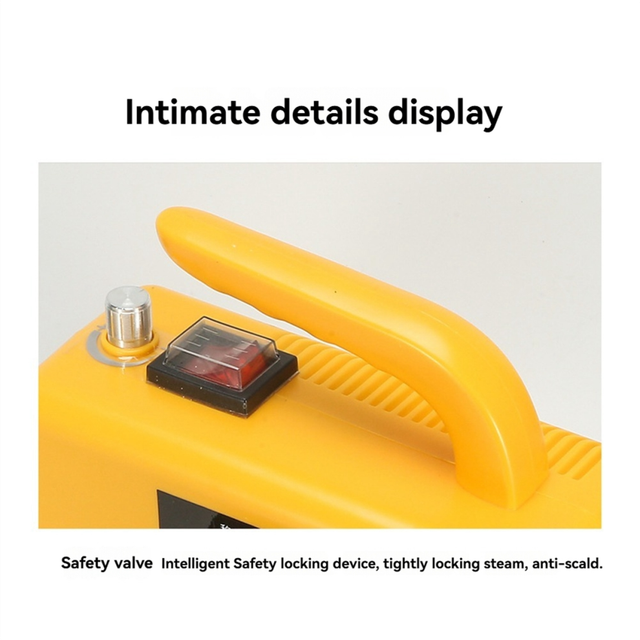 2600W Handheld Carpet Steam Cleaning Machine for Car Auto US Plug A