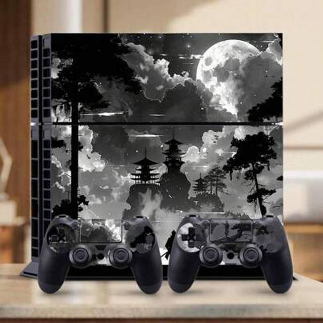 SHEIN Creating An Exclusive Personalized Moon Element PS4 Sticker For Your Gaming Console Is An Easy Way To Create A One-Of-A-Kind DIY Experience! Our Anti-