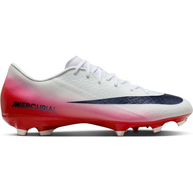 Nike Air Zoom Mercurial Vapor 16 Academy MG Fear Nothing - Vit/Röd/Mörk Obsidian FÖRBESTÄLLNING - ['Vit'] (40)