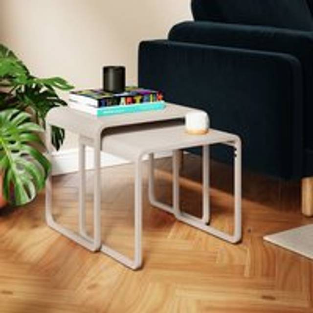 Bowie Nest of Side Tables - Stone