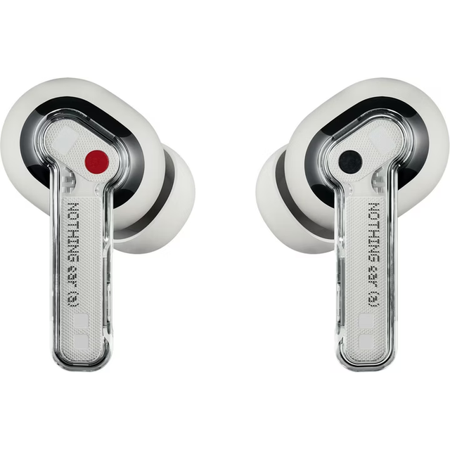NOTHING Ear (a) Wireless Bluetooth Noise-Cancelling Earbuds - White, White