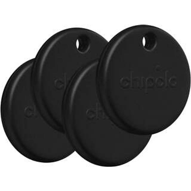 Chipolo POP Tracking Tag 4 Pack Black