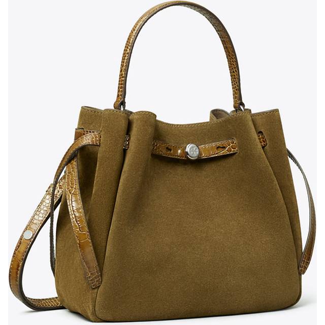 Tory Burch Romy Suede Bucket Bag