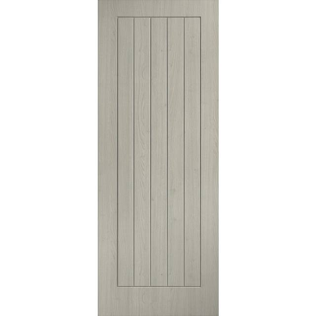 LPD Light Grey Laminate Cottage (Size: 1981 x 762mm, Thickness: 44mm, Fire Door: Yes)