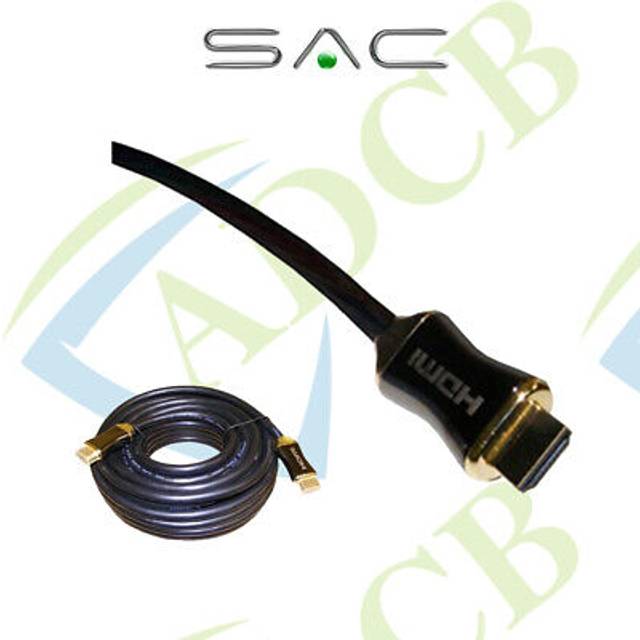20m hdmi to hdmi gold plated cable lead ethernet v2.0 high speed 3d 2160p uk