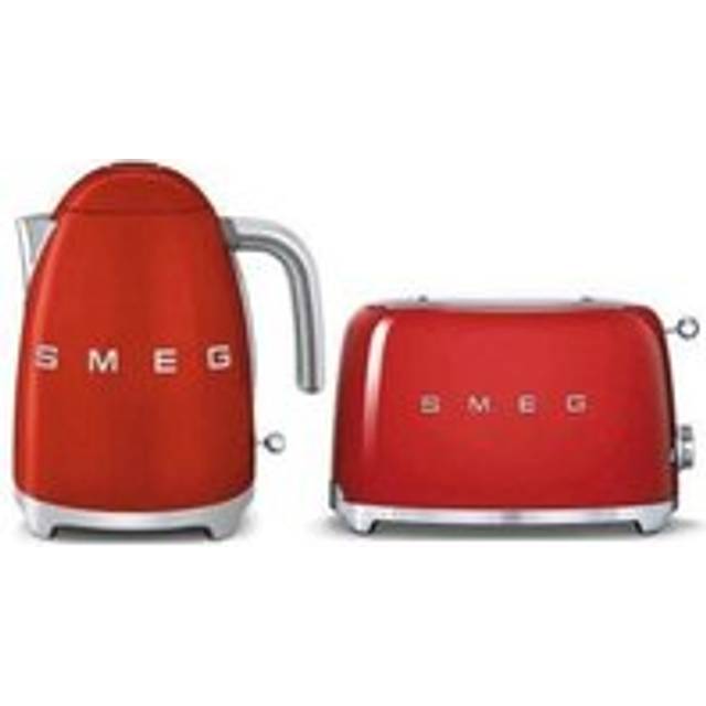 KLF03, TSF01 Bundle Set Kettle & 2 Slice Toaster - Red - One Size