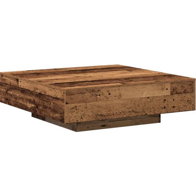 Coffee Table - Old Wood, 100x100x31 cm, Made from Engineered Wood Vidaxl