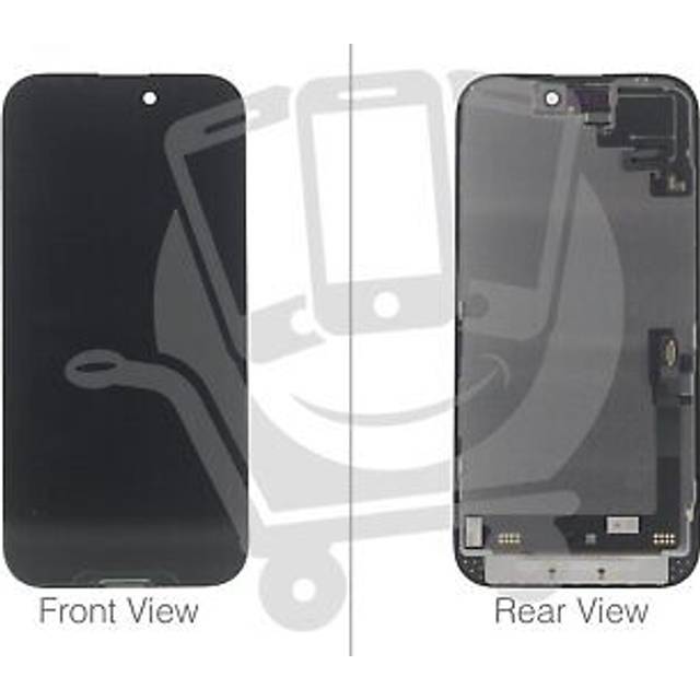 Official Apple Iphone 16 Black Lcd Screen & Digitizer - 661-44797