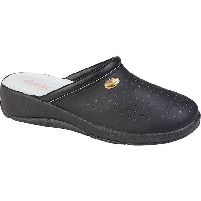 Dek Isla Womens Clog Trainers, Size 6.5 In Black